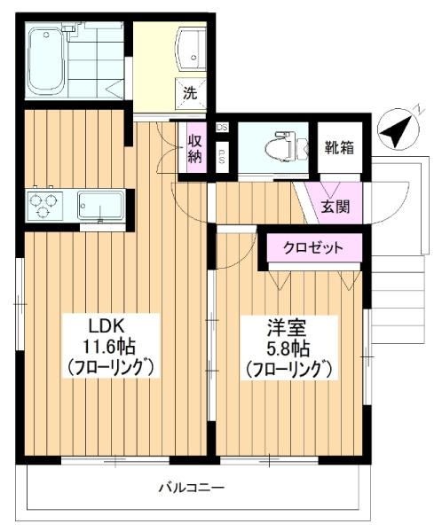 【旭化成ヘーベルメゾン】メゾン上り屋敷Ⅱ 間取り