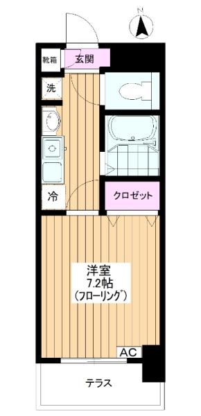 サンクレール常盤台 間取り