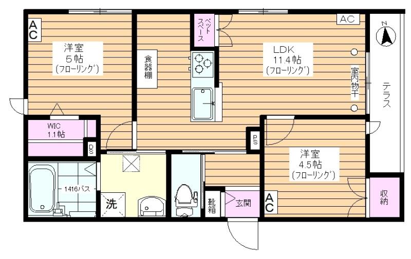 【新築☆旭化成ヘーベルメゾン】（仮称）西が丘2丁目メゾン 間取り