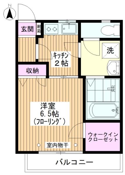 アヴニール氷川台 間取り