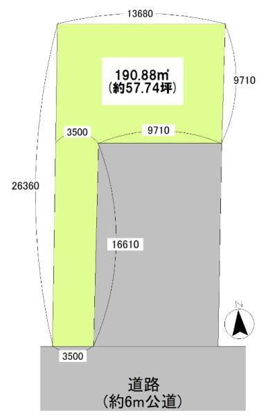 常盤台4丁目土地 間取り