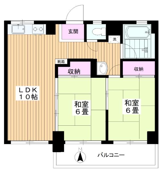 ときわ第一マンション 間取り